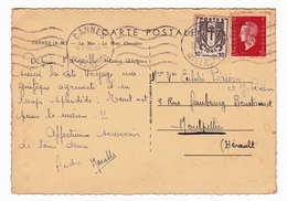 Carte Postale Cannes Marianne De Dulac Alpes Maritimes Chaînes Brisées 1946 - 1944-45 Marianna Di Dulac