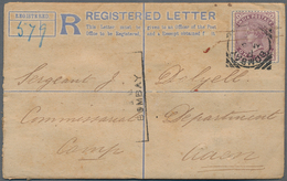 Aden: 1888/1922, 10 Old Covers And Cards Inbound And Outbound Including Cancallation "ADEN REG." 189 - Yemen