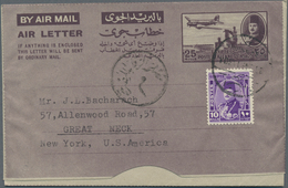 Ägypten - Ganzsachen: 1879/1990 (ca.) Holding Of About 270 Unused/CTO-used/used Postal Stationery, W - Autres & Non Classés