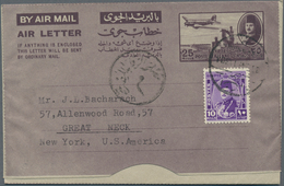 Ägypten - Ganzsachen: 1879/1990 (ca.) Holding Of About 270 Unused/CTO-used/used Postal Stationery, W - Other & Unclassified