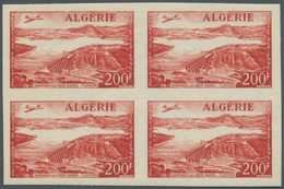 Algerien: 1930/1958 (ca.), Mint Accumulation Of Apprx. 24o IMPERFORATE Stamps Incl. Better Items, Bl - Neufs