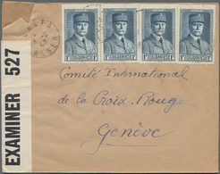 Algerien: 1938/43 Ca. 200 Letters Mainly To The Red Cross In Geneva, Many Different Censor Marks And - Neufs