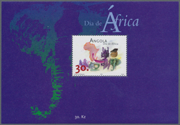 Angola: 2001, AFRICA DAY, Investment Lot Of 500 Souvenir Sheets MNH (Mi.no. Bl. 93; Cat. Val. 3000,- - Angola