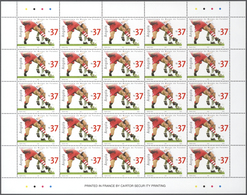 Angola: 2002, FOOTBALL WORLD CHAMPIONSHIP 2002, Complete Set Of Two In An Investment Lot Of 2500 Set - Angola