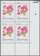 Argentinien: 1985/1993 (ca.), Accumulation Of Mostly Thematic Stamps And Miniature Sheets Incl. Flow - Other & Unclassified