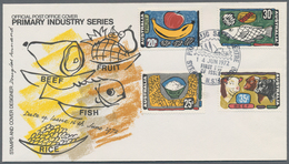 Australien: 1978/1994 (ca.), Accumulation With Approx. 1.900 Pre-Stamped Envelopes (PSE's), About 30 - Collezioni