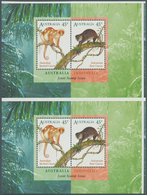 Australien: 1995/96, Big Lot IMPERFORATED Stamps For Investors Or Specialist Containing 4 Different - Collezioni