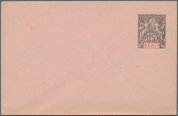 Benin: 1892/94 Ca. 170 Exclusively Unused Postal Stationery, Besides, Postal Stationery Cards, Card - Other & Unclassified