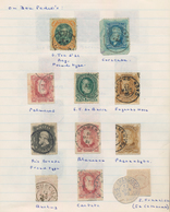 Brasilien: 1869/1900, Beautiful Lot Of More Than 260 Stamps, Mostly Don Pedro Issues, With Clear And - Usati