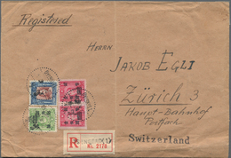 China: 1900/84 (ca.), Ppc (10), Covers To Switzerland 1929/47 (2) And 1970s/80s To HK (29). - Andere & Zonder Classificatie