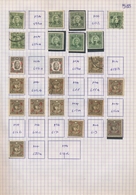 China: 1941/49, Collection Of Dr. Sun Yat-sen Issues On Self-made Album Pages, From The New York Pri - Otros & Sin Clasificación