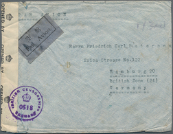 China: 1943/46, Various Unoverprinted SYS On Covers (15) Mostly Used Foreign Inc. To Norway And Ital - Autres & Non Classés