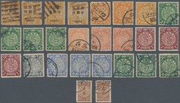 China - Volksrepublik: 1897/1950 (ca.), Collection Of Approx. 900 Stamps In Small Box, Start From Th - Otros & Sin Clasificación