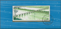 China - Volksrepublik: 1978, Bridges S/s (T31M), 10 Copies, All CTO Used (Michel €2200). - Other & Unclassified