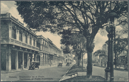 Cuba: 1902/82 Mostly Before 1960, Ca. 50 Letters, Cards, Service Letters And Special Envelopes, Incl - Autres & Non Classés