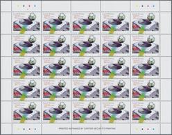 Guinea-Bissau: 2002, WORLD CUP, Complete Set Of Two In Sheets, In An Investment Lot Of 2500 Sets Min - Guinée-Bissau