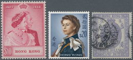 Hongkong: 1862-1975, Collection In Lindner Album Starting First Issues, Good Part China Cancellation - Other & Unclassified