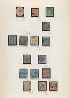 Indien: 1854-1970's: Collection Of Stamps From 1854 Lithographs, With British India Used, From Indep - 1854 East India Company Administration