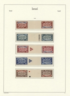 Israel: 1948/2008, MNH Collection In Three Lighthouse Albums, Early Issues Collected Sporadically An - Briefe U. Dokumente