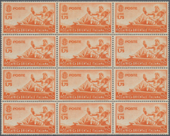Italienisch-Ostafrika: 1938, Definitive Issue 1.75l. Orange ‚The Nile' (hellenistic Sculpture) In A - Italiaans Oost-Afrika