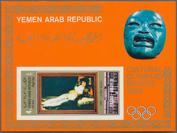 Jemen: 1964/1987 (approx). Lot With Thousands Of Stamps Showing Various Topics Like OLYMPIC GAMES (M - Yémen