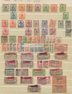 Libanon: 1924/1945, Mint And Used Collection/assortment On Album Pages/stock Sheets, Incl. Both Sets - Líbano