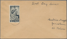 St. Helena: 1896/1990 (ca.) Accumulation Of Ca. 690 Airgrams Unused And Unfolded Formulairs, A Part - Saint Helena Island