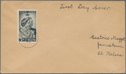 St. Helena: 1896/1990 (ca.) Accumulation Of Ca. 690 Airgrams Unused And Unfolded Formulairs, A Part - Sint-Helena