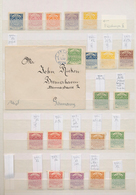 Samoa: 1877/1900, Mint And Used Collection On Stockpages, Comprising Apprx. 180 Stamps (incl. Reprin - Samoa