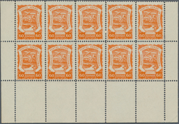 SCADTA - Ausgaben Für Kolumbien: 1923, SERVICIO POSTAL AEREO DE COLOMBIA 60c. Orange-red In An Inves - Kolumbien