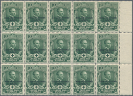 Spanisch-Marokko: 1926, Red Cross – Royal Family 10c. Green With Black Opt. ‚ZONA PROTECTORADO ESPAN - Spanish Morocco