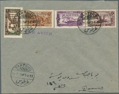 Syrien: 1920/1956, Specialised Assortment Incl. Imperf. Issues, Interesting Covers, Varieties, Olymp - Siria
