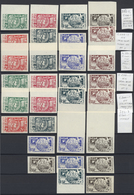 Syrien: 1930-50, Stock Of Imperf Issues In Large Album Including Air Mails, Many Imperfs In Pairs, M - Syrië