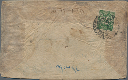Tibet: 1912/1950 (ca.), 15 Franked Business- And Private Covers With Interesting Frankings, E.g. 2/3 - Altri - Asia