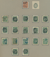 Uruguay: 1866/1884 (ca.), (NUMERAL) CANCELLATIONS OF URUGUAY, Specialised Collection Of Apprx. 1.270 - Uruguay