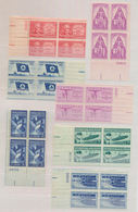 Vereinigte Staaten Von Amerika: 1933/1979, Comprehensive Collection Of Apprx. 750 Marginal Blocks Of - Altri & Non Classificati