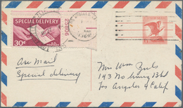 Vereinigte Staaten Von Amerika - Ganzsachen: 1885/1988 Ca. 320 Unused /CTO-used And Used Postal Stat - Autres & Non Classés
