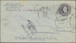 Vereinigte Staaten Von Amerika - Ganzsachen: 1915/1960 (ca.) Ca. 360 Unused/CTO-used And Used Postal - Sonstige & Ohne Zuordnung