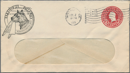 Vereinigte Staaten Von Amerika - Ganzsachen: 1917/42 Ca. 600 Commercially Used Postal Stationery Env - Andere & Zonder Classificatie