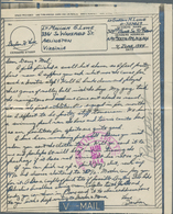 Vereinigte Staaten Von Amerika - Ganzsachen: 1944/2000 (ca.) Holding Of Ca. 350 Aerograms And Airlet - Sonstige & Ohne Zuordnung