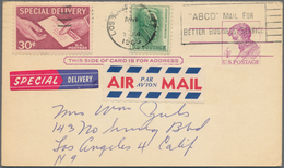 Vereinigte Staaten Von Amerika - Ganzsachen: 1956/83 Ten Unused And Used Postal Stationery Postcards - Other & Unclassified