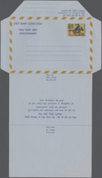 Vietnam: 1971/83 Ca. 120 Mostly Unused And Unfolded Aerogrammes, Incl. Aerogrammes Of The Military O - Vietnam