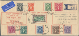 Zanzibar: 1898/1965 (ca.) Holding Of About 600 Unused And Used Postal Stationery Including Large-siz - Zanzibar (...-1963)