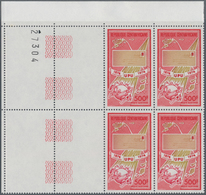 Zentralafrikanische Republik: 1974, 100 Years Of World Postal Union (UPU) 500fr. Showing Letter And - Repubblica Centroafricana