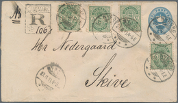 Alle Welt - Ganzsachen: 1857/1950 Ca., Attractive Lot With Ca.150 Mainly Used Postal Stationeries, C - Sonstige & Ohne Zuordnung