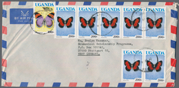 Afrika: 1956/1993, British East Africa, Accumulation Of Apprx. 190 Commercial (mainly Airmail) Cover - Sonstige - Afrika