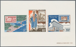 Afrika: 1968/1969, French Africa, Collection Of Apprx. 175 Different Epreuve De Luxe, Comprising Cen - Africa (Varia)