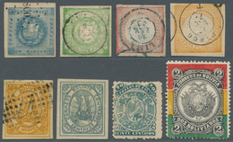 Südamerika: 1867/1960 (ca.), Accumulation With Main Part From CHILE Incl. Many Better Stamps And Com - Altri - America