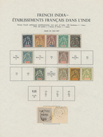 Französische Kolonien: 1859/1964 (ca.), A Neat Collection In Two Minkus Albums, Main Value In The Mi - Otros & Sin Clasificación