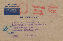 Flugpost Deutschland: 1932/1941, FREISTEMPLER, Interessante Partie Mit 12 Flugpost-Belegen Mit Freis - Luft- Und Zeppelinpost